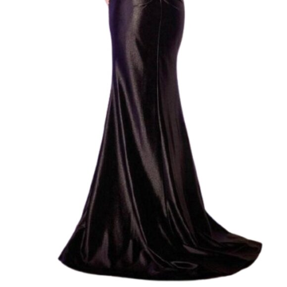Elegant Black Prom Dress - Picture 4 of 6